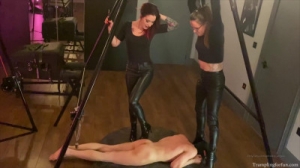 Speaking of trampling [2021,Femdom and Strapon,Humilation,Femdom][Eng]