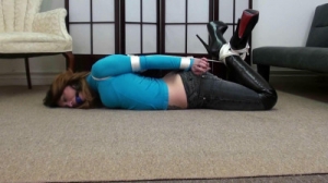 Penny Tied in Jeans and Over the Knee Boots! Part-2 [BDSM,Bondage,Rope,BDSM][Eng]