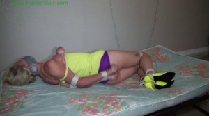 Dreast bound hogtie [BDSM][Eng]