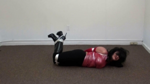 GiGi gets Tied in Gloves and Boots! Part-1 [BDSM,Rope,BDSM,Bondage][Eng]