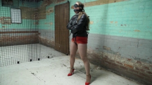 Pepper Locked in Cuffs And Jackets [2015,BDSM,Bondage,Tied,Roped][Eng]