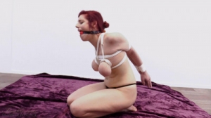 Arabella - breast bondage [BDSM][Eng]