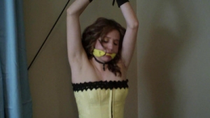 My Yellow and Black Corset [BDSM][Eng]