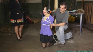 Da Hannah Perez Captured, Bound, and tormented by two Parolees part 1 [BDSM][Eng]