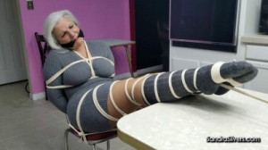 Sandra Silvers - Wool Sock Struggles Part 1 [BDSM][Eng]