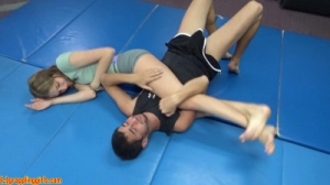 Grappling Girls In Action - Emmeline and Piper [2023,Femdom and Strapon,Dominate,femdom ][Eng]