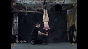 Hard Bondage With Dildo and Flogging For Hot Mystic Molly [2022,BDSM,Molly Matthews,Hooded,Nipple Clamps,BDSM][Eng]