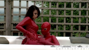 Red Hot-Tub Fucking Full [BDSM Latex][Eng]