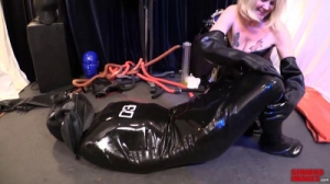SeriousImages Rubber Bag Romp Part One [Femdom and Strapon][Eng]
