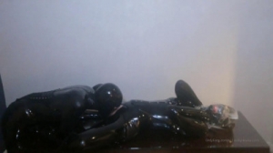 Pussy licking in full rubber [2023,BDSM Latex,Latex,Rubber,Bdsm][Eng]