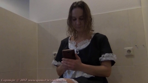 The Sexy Maid Cleaning Agency - No Mobile At Work! Part 2 - Episode 21 - spanked-in-uniform
