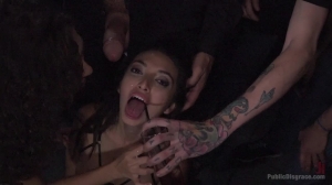 Frida Sante, Melody Petite-Underground Goth Club turns into a Wild Fuck Party! new bdsm porn videos