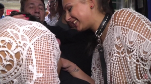 Laurita, Lia, Tina Kay-Cock Thirsty in Hungary new bdsm porn videos