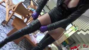 Angel The Dreamgirl - Obsession With Leather Double Dose Of Pleasure [hardcore femdom porno videos]