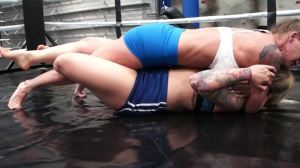 FEMALE WRESTLING ZONE - BATTLE RING Bout - 10 - Lenda Vs  Barbie [hardcore femdom porno videos]