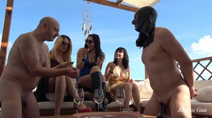 Mistress Gaia - Relaxation On The Terrace - Italian Femdom [female domination online steamy porn]