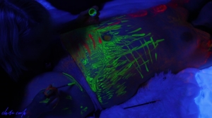 Claire's Glow Paint Gang Tickle Part 2