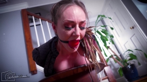 Sablique Is Bound, Gagged, Toe-Tied and Tickled Until She Talks with Sablique Von Lux