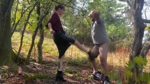 PrincessDiss - Sub Taking Hard Kicks and Knees to The Balls