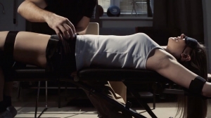 TickleTherapy – Fitness bikini contestant helpless on the tickle bench