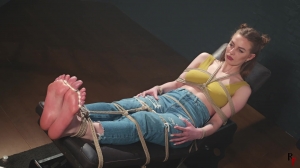 RFStudioProduction – Brittany Strapped to the Bench Barefoot Part 2 – Foot Tickling After Bastinado RFStudioProduction – Brittany Strapped to the Bench Barefoot Part 2 – Foot Tickling After Bastinado