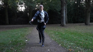 FemdomFoto - Lady Iveta - Walking And Cracking (German)