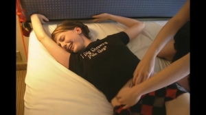 BleuFetishTickling – Shauna can't believe she's getting tickled