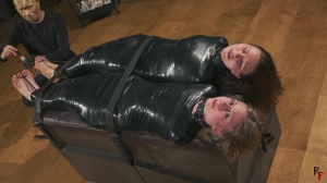 RFStudioProduction – Mandy and Bramble – Double Tight PVC Mummification Part 3 – Intensive Foot T... RFStudioProduction – Mandy and Bramble – Double Tight PVC Mummification Part 3 – Intensive Foot T...