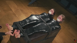 RFStudioProduction – Mandy and Bramble – Double Tight PVC Mummification Part 3 – Intensive Foot T... RFStudioProduction – Mandy and Bramble – Double Tight PVC Mummification Part 3 – Intensive Foot T...