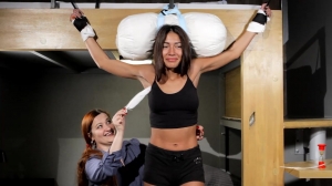 TickleTherapy – Ring girl Tanya standup tickle therapy by Elya