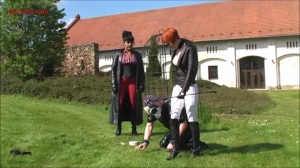Other World Kingdom - Domina Liza and Mistress Rouge - Human Dog Training