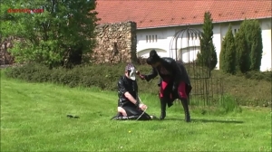 Other World Kingdom - Domina Liza and Mistress Rouge - Human Dog Training Other World Kingdom - Domina Liza and Mistress Rouge - Human Dog Training