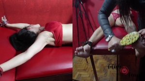 FetishFocus – Amanda foot tickling
