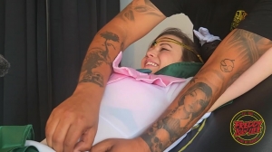 TickleTrash – Andi The Anime Expo Cosplayer's Ticklish Sides Exposed