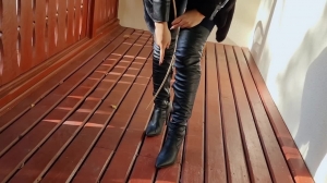 FemdomFoto - Lady Kat - Caned On The Balcony (German) FemdomFoto - Lady Kat - Caned On The Balcony (German)