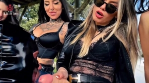 MissErinia - Submissive Humiliated And Fucked In The Ass By Four Goddesses