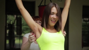 TickleTherapy – Irina standup tickle therapy by Tamara