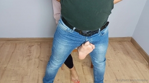 Mistress Redix - My Slave Accepted Kicks From Behind Nicely