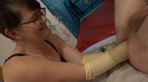 Schwester Sandra - Mistress Sandra Fist Fucks A Poor Mans Hole