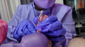 Mizzy Red - Urethral Sounding While On Chastity