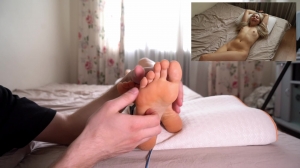 TickleYes – Lisa's Tickled for a While-mf, TicklingFeet, TicklingUpperBody