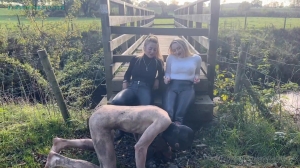 MissSuzannaMaxwell - Merciless Muddy Boots Licking feat Miss Anna Elite-Fetish