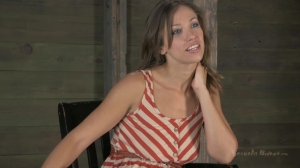 [SexuallyBroken] - Audrey Rose - Category 5 Suspension, Audrey Rose severely deep throated, pussy...