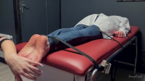 RomyFetish – Dr Addi has to confess under tickle interrogation-ff,TicklingFeet, TicklingUpperBody,