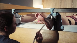 TickleTherapy – Smiley Tina foot tickle therapy by Khristina-ff,TicklingFeet