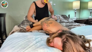TickleTherapyByDrDanosaur – Mya Pleasure-D, Hogtied, & Tickled Part 2 of 4- mf, TicklingFeet, Tic...