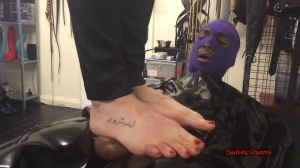 Sadistic Queens - Squishysax - Miss Julia Taylor - Bodybag Ball Bouncing-BallAbuse