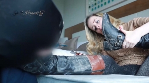 Spoilt Princess Grace - My Lunch with Bootslave-Fetish