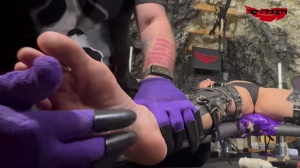 Fettish – Tickled in Steel – Indica- mf, TicklingFeet, TicklingUpperBody
