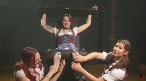 RFStudioProduction – Octoberfest Tickling Carousel – Patty, Tilda and Elaria-fff, HD, TicklingFee...